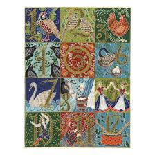 Twelve days of christmas printed pattern. Bothy Threads 12 Days Of Christmas Cross Stitch Kit 31cm X 42cm