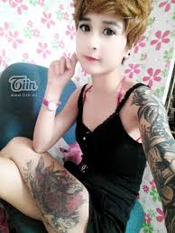Ngắm gái đẹp xăm hình. Co Gai Xinh Ä'áº¹p XÄƒm Hinh Ca Chep Len Chan Gay Chu Y
