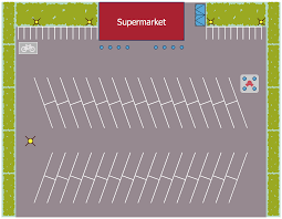 Personalize this indoor parking lot plan template from the edraw software team for your upcoming shopping center campaign. Site Plans Solution Conceptdraw Com
