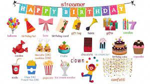 Happy Birthday Learn Birthday Vocabulary In English Teachingkidsitalian Birthday Words Birthday Happy Birthday Words