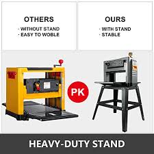 Shop with afterpay on eligible items. Mophorn Thickness Planer 12 5inch Thickness Planer Woodworking 1500w Double Cutter Benchtop Thickness Planer 15 Amp With Stand Heavy Duty Dust Exhaust For Woodworking Pricepulse