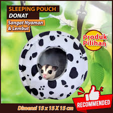 Donat Sleeping Pouch Tempat Tidur Sugar Glider Motif Donut Terbaru Termurah Shopee Indonesia