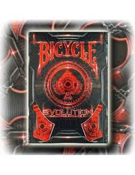 (21) 21 reviews with an average rating of 4.9 out of 5 stars. Evolution Red Playing Cards