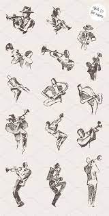 Posts about jazz music written by genevaanderson. Sketches Of Jazz Musicians Music Drawings Jazz Musicians Illustration Jazz Art