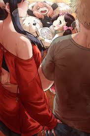 Rule 34 - 1boy 1girls Anya Forger Ass Grab Back Cutout Back View Black Hair  Blonde Hair Book Bra Breasts Dog Earrings Hand On Anothers Hip Haraya  Husband And Wife Loid Forger