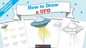 Thanks for watching our channel. How To Draw A Ufo Really Easy Drawing Tutorial