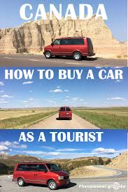 How To Buy A Car Or Camper Van In Canada As A Tourist