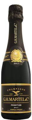 Promoting agent grands vins du monde. G H Martel Co Prestige Champagne Brut Alko