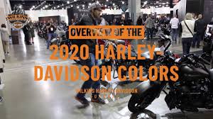 quick overview of the 2020 harley davidson colors