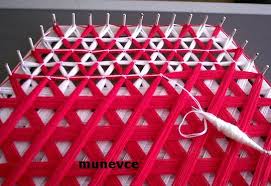 Civili Kasnakta Lif Yapimi Ornekler Blogcu Com Peg Loom Loom Weaving Loom Knitting