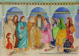 culture et patrimoine de tunisie en images mohamed hamdane ثقافة وتراث تونس في صور لوحات تشكيلية سلوى بن سعيد peint aurora sleeping beauty painting character