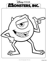 We are always adding new ones, so make sure to come back and check us out or make a suggestion. Monsters Inc Printable Coloring Pages Coloring Home