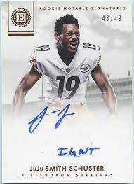 Get trading cards products like topps now, match attax, ufc cards, and wacky packages from a leading sports card and entertainment card creator at topps.com Future Watch Juju Smith Schuster Rookie Football Cards Steelers Go Gts