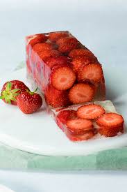 With wimbledon on the horizon. Strawberry Terrine Chicca Food