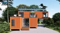 3 X40FT Prefabricated/Prefab Modular Mobile Container House by Solar Panel  Powered.