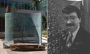 I cut with jigsaws, by hand, almost. Revealed The Cia Agent Who Cracked Famous Coded Sculpture Outside Langley Hq And It Only Took Him Seven Years Daily Mail Online