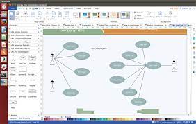 The free uml tool has with no ad, no limited period of access and no limitations such as, number of diagrams, number of shapes. Awesome Use Case Diagram Software For Linux