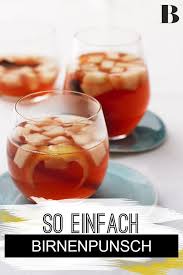 Birnenpunsch Rezept Punsch Birne Lecker