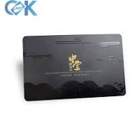 Standard Cr80 Card Size UV Spot PVC Gift Card Frosted Finished CMYK Printed  Plastic Black Spot Uv Card for Promotion