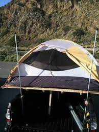 My Solution To The Roof Top Tent Debate More Options Less Money Roof Top Tent Diy Roof Top Tent Roof Tent