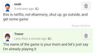 20 More Examples Of The Nintendo Miiverse Being Super Weird Memes Quotes Tumblr Funny Clever Comebacks