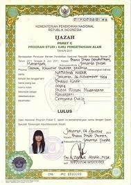 Download format blangko ijazah kosong format word gratis. Contoh Ijazah Paket C 2019 Cara Golden