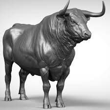 Bull Bos Taurus Bravo Toro 3d Model Zbrush Bull Bull Art Animal Sculptures
