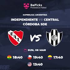 Club atlético independiente is an argentine professional sports club, which has its headquarters and stadium in the city of avellaneda in greater buenos aires. Independiente Vs Central Cordoba Sde Predictions Preview And Stats