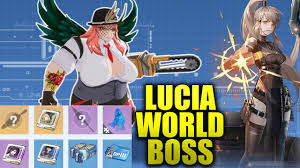 Lucia Tower Of Fantasy World Boss! - YouTube