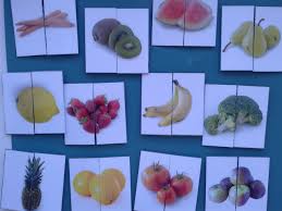 Fruits And Vegetables Matching Halves Printables Will Be A Great Activity For Young Children As Well As For Students With A Frutas Y Verduras Actividades Fruta