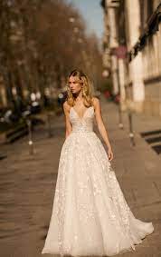 Berta Bridal Spring 2020 Collection Backless Wedding Green Wedding Dresses Gold Lace Wedding Dress