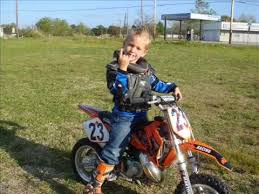 Motocross Kid Jumping Crashing And Racing Kids Races Dirt Bike Gear Motorcycle Baby