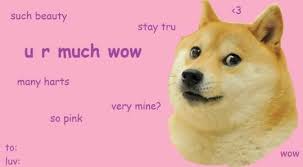 See more of valentine's day on facebook. Doge On Twitter Funny Valentines Cards Stupid Valentines Cards Valentines Day Memes