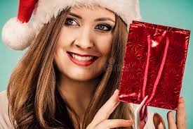 639,414 Christmas Woman Foto stock