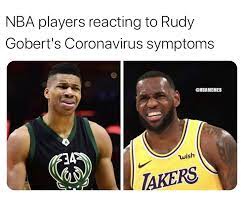 Maybe you would like to learn more about one of these? Nba Memes Rudy Gobert Gives Startling Coronavirus Facebook