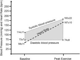 upper normal values of blood pressure response to exercise