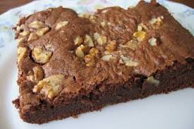 Brownie Au Chocolat Noir Et Noix Desserts Food Brownie
