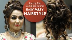 How to easy hairstyles long hair step by step 2020. Easy Party Hairstyle Tutorial Step By Step Bridal Hair Tutorial Video Krushhh By Konica Youtube