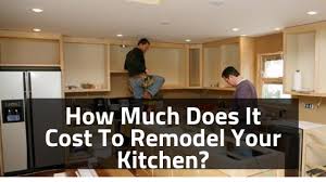 cost to remodel your kitchen