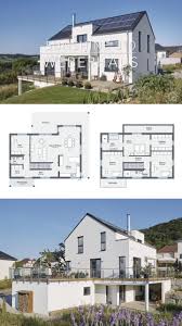 Modernes Haus Am Hang Einfamilienhaus Grundriss Mit Einliegerwohnung Satteldach Architektur Bauen Video Ev Zemin Planlari Mimari Tasarim Modern Evler