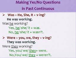 * here, past continuous tense is used. The Simple Past Tense The Simple Past Tense