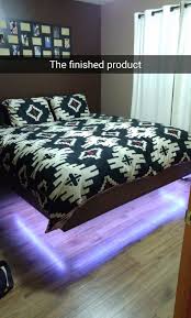 Floating Bed Frame Diy In 2020 Diy King Bed Frame King Size Bed Frame Diy Diy King Bed