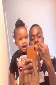 Da baby's real name is jonathan lyndale kirk, he was born in cleveland, ohio in 1991. Instagram Chocolategoddess1 His Daughter So Pretty Dad Baby Cute Black Babies Cute Baby Videos