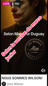 Alex Wilson Vrai Nom