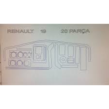 Renault 19 1995 Sonrasi 20 Parca Fil Disi Torpido Kaplama Torpido Kaplama Maun Kaplama