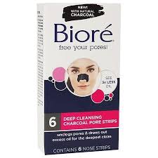 Biore Charcoal Deep Cleansing Pore Strips Review Biore Deep Cleansing Charcoal Pore Strips Pore Strips Nose Strips Deep Cleansing