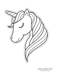 There are 1557 magic coloring pages for sale on etsy, and they cost $3.98 on average. Unicorn Pictures To Colour And Print 116 Fine Coloring General