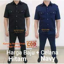 Bahan yang digunakan dalam baju baju safari dianggap memiliki desain dan model yang berwibawa. Harga Baju Safari Terbaik Atasan Pakaian Pria Juni 2021 Shopee Indonesia