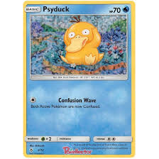 If heads, your opponent can't play any trainer cards from their hand during their next turn. Psyduck 2 12 Holo Promo Card Pokemon Mcdonalds Collection 2019