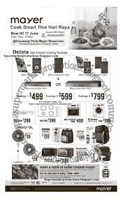 Mayer Hari Raya Promotion Cook Smart This Hari Raya With Mayer Delizia Hob Hood Cooking Package Mis Kitchenaid Artisan Stand Mixer Kitchenaid Artisan Mayer